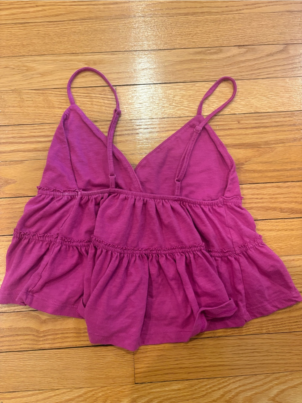 SO Magenta Ruched Top - Picture 3 of 3